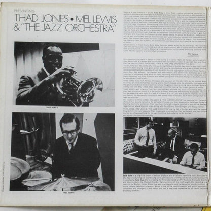 Thad Jones & Mel Lewis & The Jazz Orchestra : Presenting Thad Jones • Mel Lewis & "The Jazz Orchestra" (LP, Album, Gat)