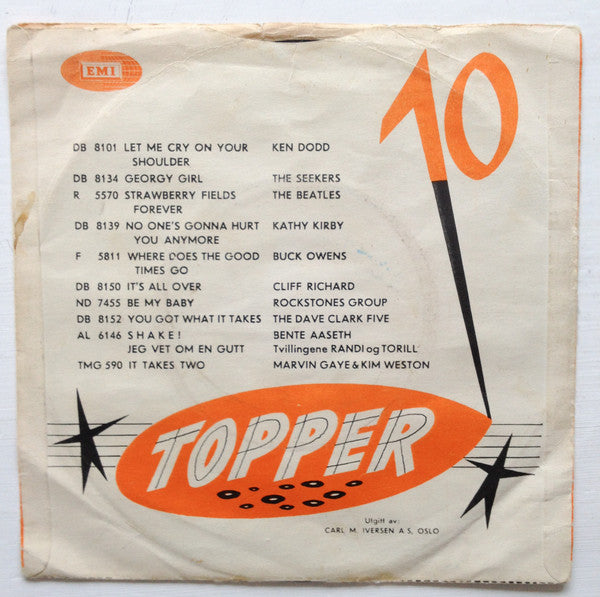 The Beatles : All You Need Is Love (7", Single)