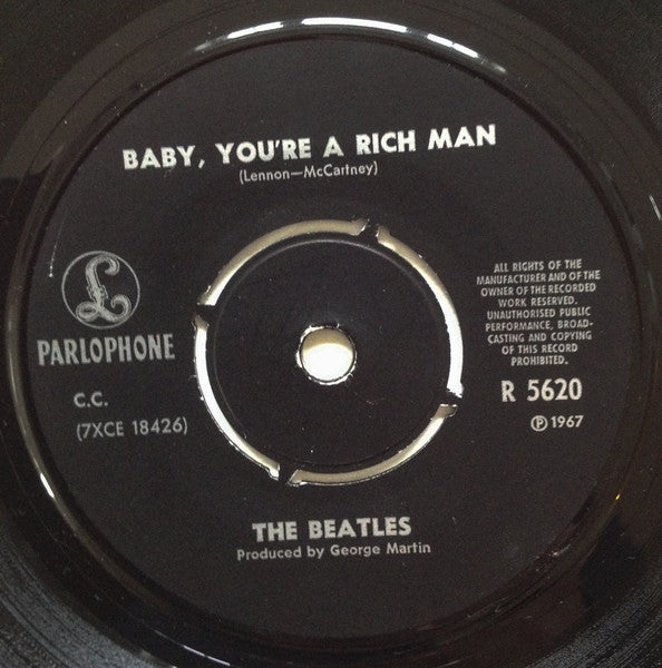 The Beatles : All You Need Is Love (7", Single)