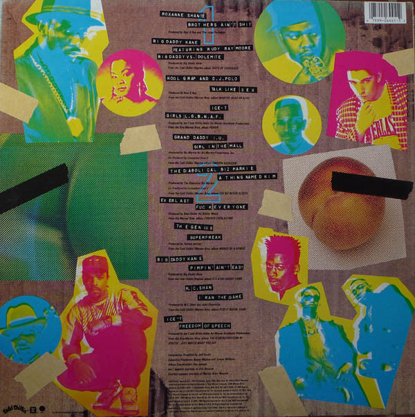 Various : 2 Nasty 4 Radio (LP, Comp)