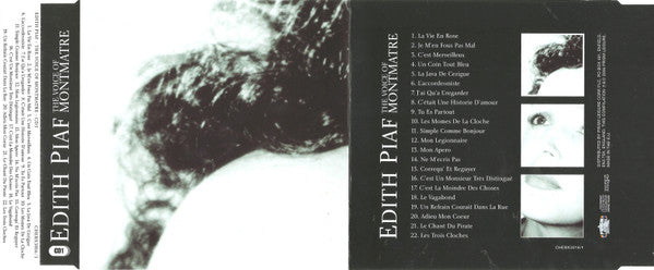 Edith Piaf : The Voice Of Montmatre (3xCD, Comp + Box)