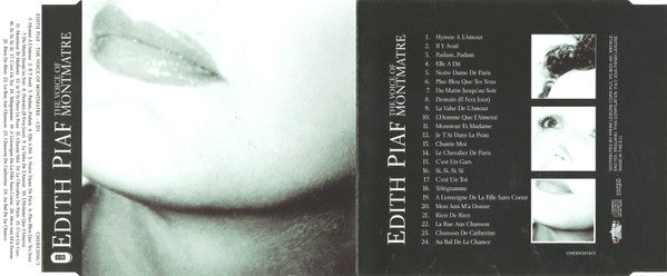 Edith Piaf : The Voice Of Montmatre (3xCD, Comp + Box)