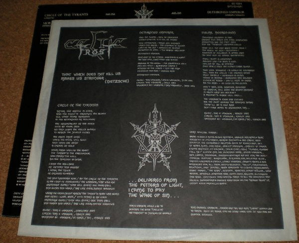 Celtic Frost : Emperor's Return (12", EP, Sil)