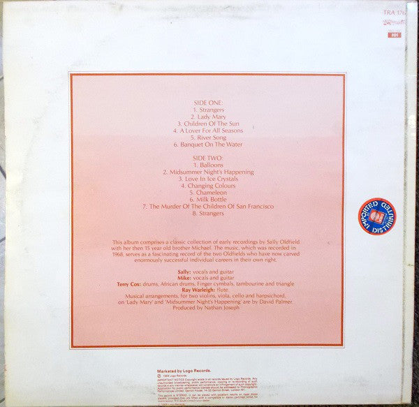 The Sallyangie Featuring Sally Oldfield And Mike Oldfield : Children Of The Sun (LP, Album, RE)