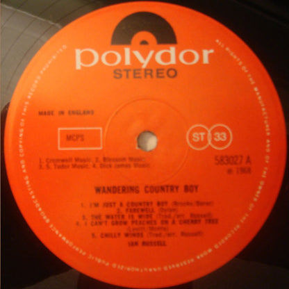 Ian Russell (7) : Wandering Country Boy (LP, Album)