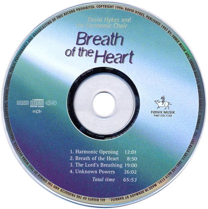 David Hykes And The Harmonic Choir : Breath Of The Heart (CD, Album)