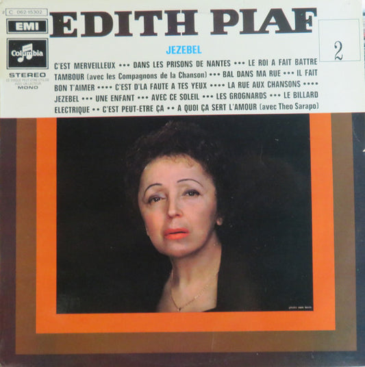 Edith Piaf : Edith Piaf Vol. 2 (LP, Comp, RE)