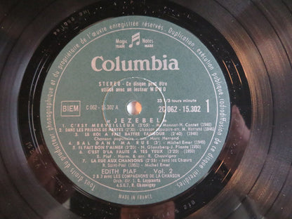 Edith Piaf : Edith Piaf Vol. 2 (LP, Comp, RE)