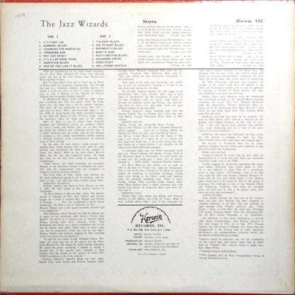 Various : The Jazz Wizards Volume 1 (LP, Comp)