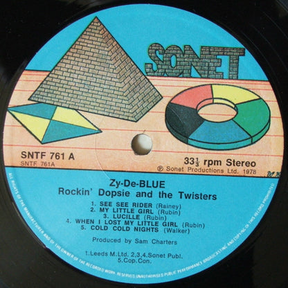 Rocking Dopsie & The Cajun Twisters : Zy-De-Blue (LP)