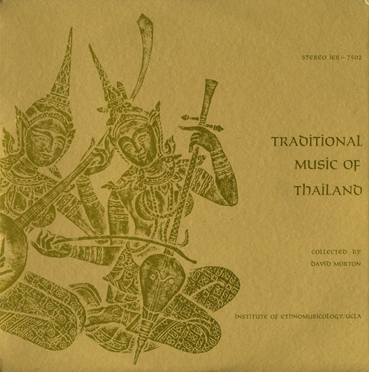 David Morton (3) : Traditional Music Of Thailand (2xLP)