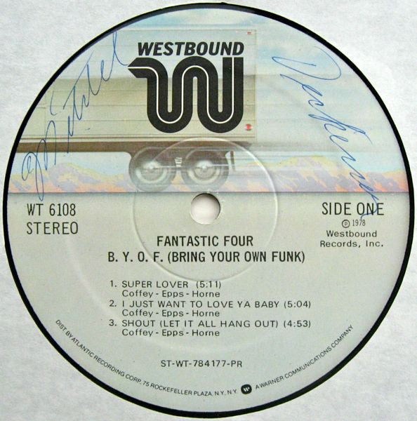 Fantastic Four : B. Y. O. F. (Bring Your Own Funk) (LP, Album, PR)