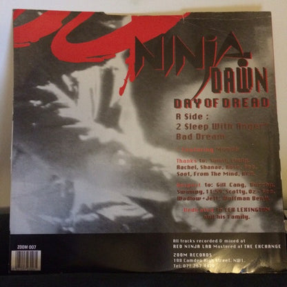 WBI Red Ninja : Ninja Dawn: Day Of Dread (12")