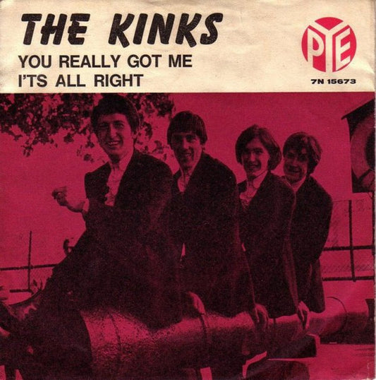 The Kinks : You Really Got Me (7", Single)