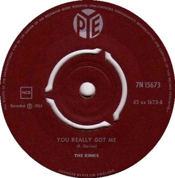 The Kinks : You Really Got Me (7", Single)