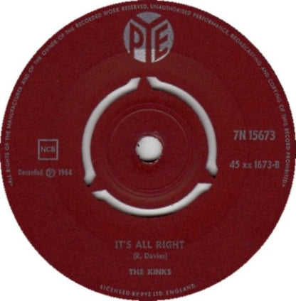 The Kinks : You Really Got Me (7", Single)