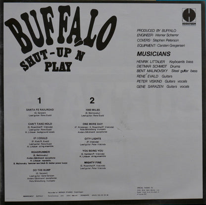 Buffalo (8) : Shut-up'n Play (LP, Album)