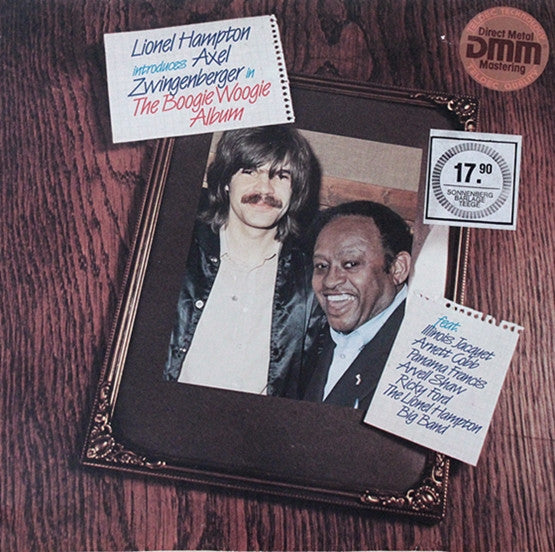 Lionel Hampton Introduces Axel Zwingenberger : The Boogie Woogie Album (LP, Album)