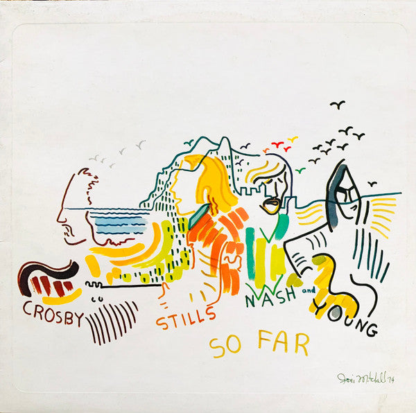 Crosby, Stills, Nash & Young : So Far (LP, Comp, Club)