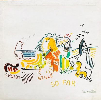 Crosby, Stills, Nash & Young : So Far (LP, Comp, Club)