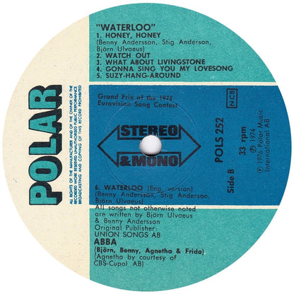 ABBA, Björn & Benny, Agnetha & Anni-Frid : Waterloo (LP, Album, RE)