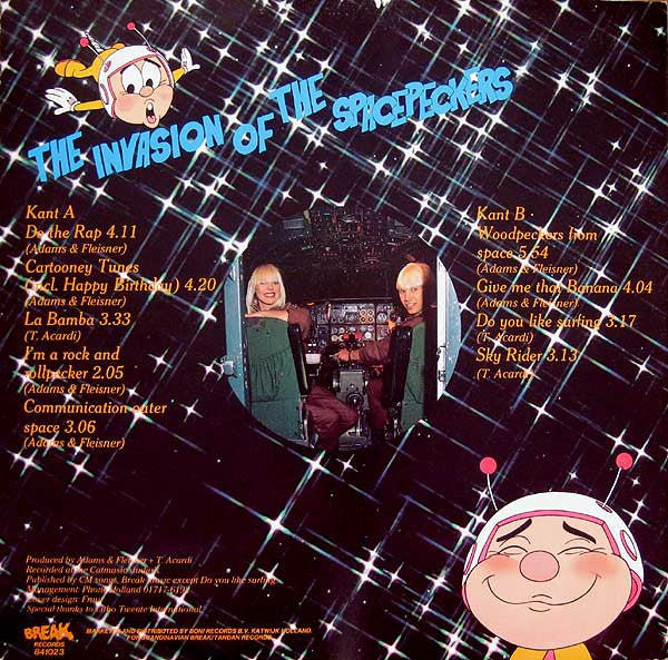 Video Kids : The Invasion Of The Spacepeckers (LP, Album)