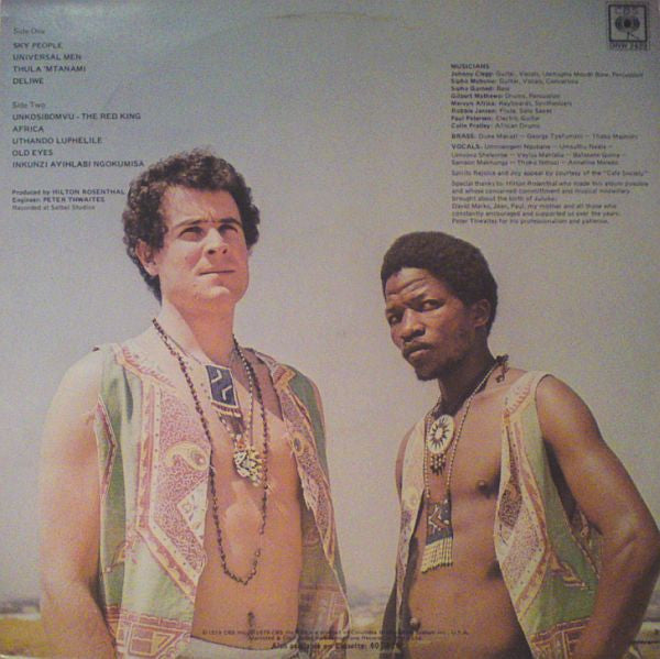 Juluka : Universal Men (LP, Album)