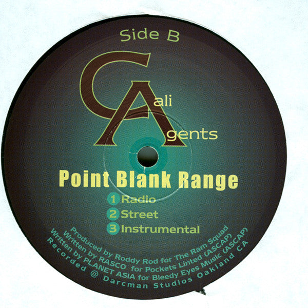 Cali Agents : Neva Forget (12")