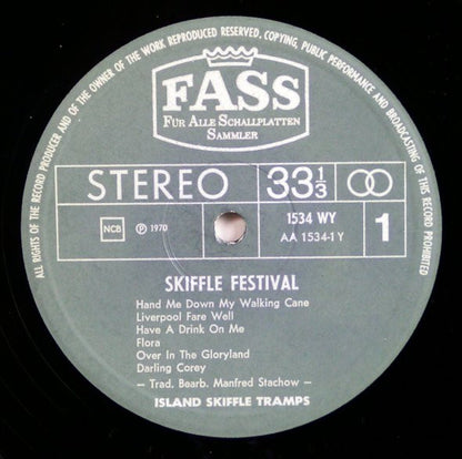 Island Skiffle Tramps : Skiffle Festival (LP, RE)