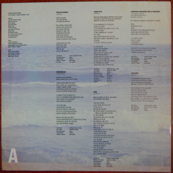 João Bosco : Bosco (LP, Album)