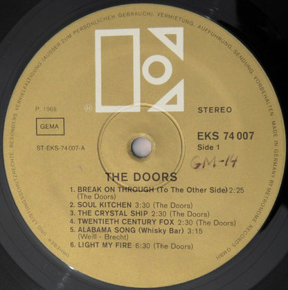The Doors : The Doors (LP, Album, RP)