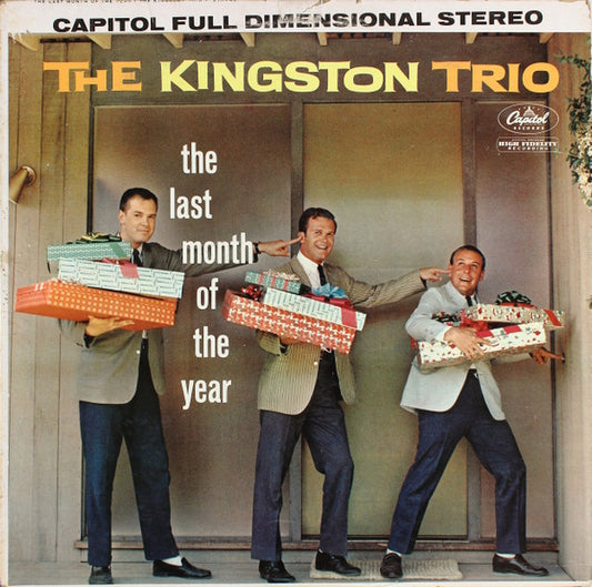 Kingston Trio : The Last Month Of The Year (LP, Album, Scr)