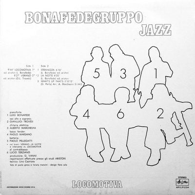 Bonafedegruppo Jazz : Locomotiva (LP, Album)