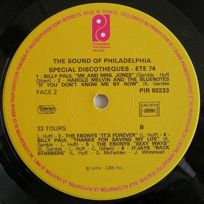 Various : Philadelphia Sound (LP, Comp, P/Mixed)