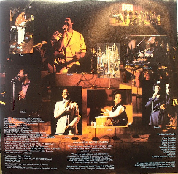 Walter Hawkins : The Hawkins Family (LP, Album)