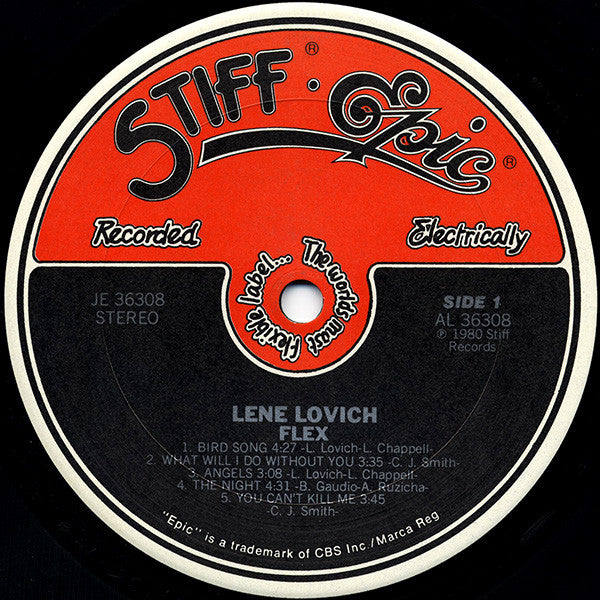 Lene Lovich : Flex (LP, Album, Cop)