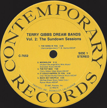 Terry Gibbs Dream Band : Volume Two The Sundown Sessions (LP, Album)