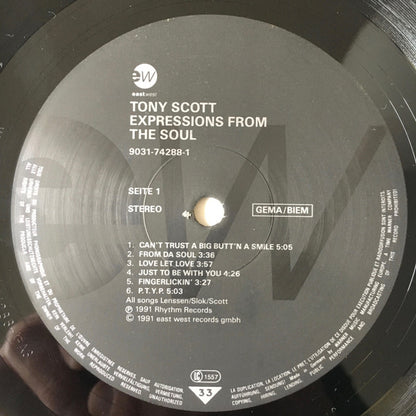 Tony Scott : Expressions From The Soul (LP, Album)