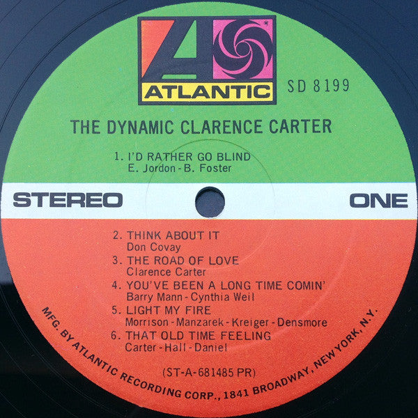 Clarence Carter : The Dynamic Clarence Carter (LP, Album, PR)