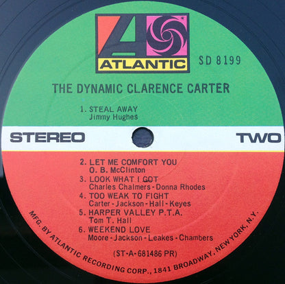 Clarence Carter : The Dynamic Clarence Carter (LP, Album, PR)