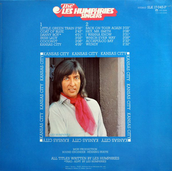 Les Humphries Singers : Kansas City (LP, Album)