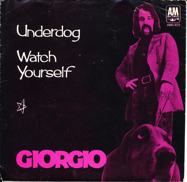 Giorgio Moroder : Underdog (7", Single)