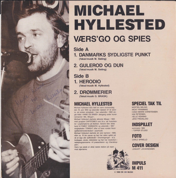 Michael Hyllested : Værs'go Og Spies (12")