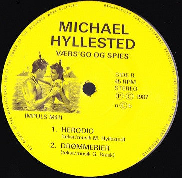 Michael Hyllested : Værs'go Og Spies (12")