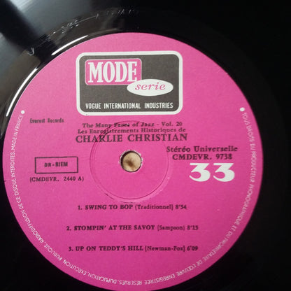 Charlie Christian : Les Enregistrements Historiques De Charlie Christian (LP, Album, RE)