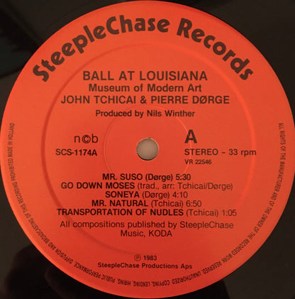 John Tchicai & Pierre Dørge : Ball At Louisiana - Museum Of Modern Art (LP, Album)