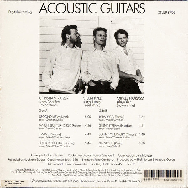 Acoustic Guitars : Acoustic Guitars (LP, Album)