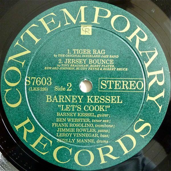 Barney Kessel : Let's Cook! (LP, Album, RE)