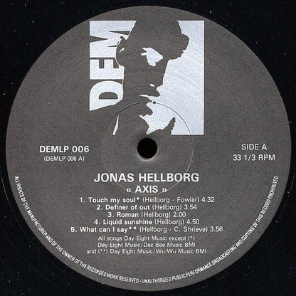 Jonas Hellborg : Axis (LP, Album)
