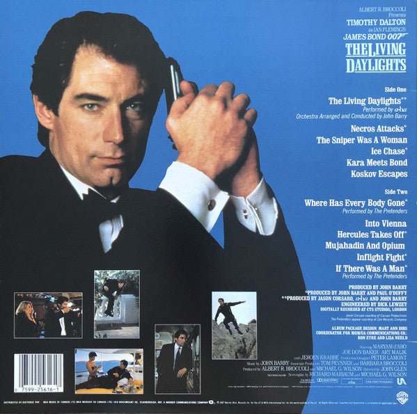 Various : The Living Daylights (Original Motion Picture Soundtrack) (LP, Album)